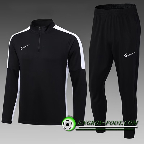 Ensemble Survetement de Foot Nike Enfant Blanc/Noir 2023/2024