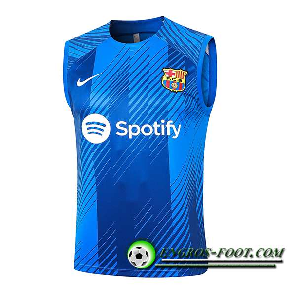 Training Debardeur FC Barcelone Bleu 2023/2024 -06