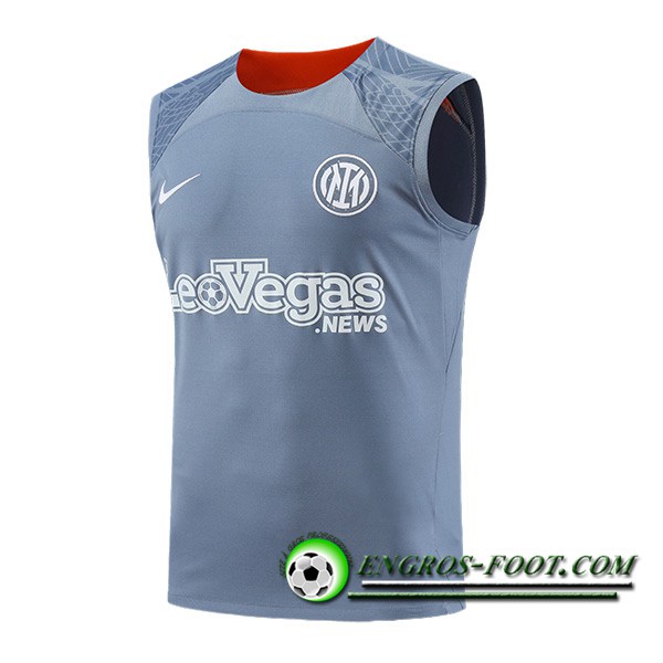 Training Debardeur Inter Milan Gris/Orange 2023/2024