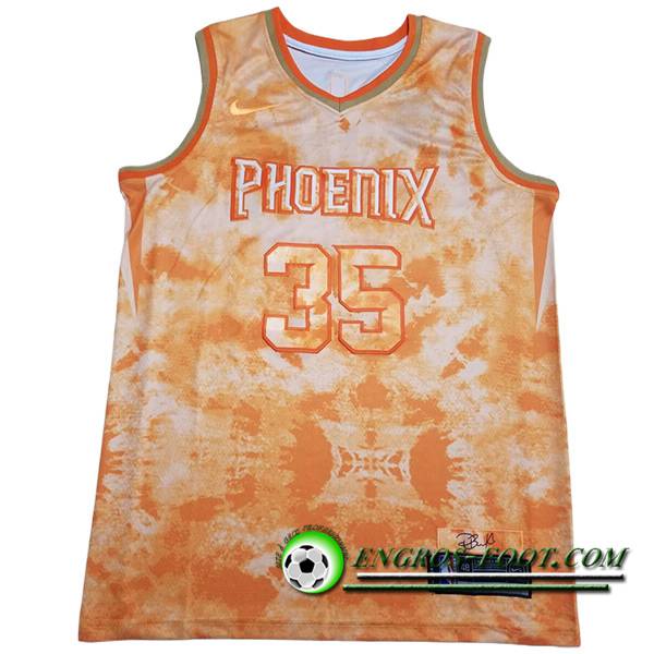 Maillot Phoenix Suns (DURANT #35) 2023/24 Orange -02