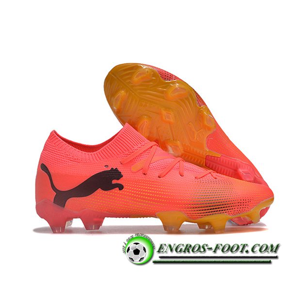 PUMA Chaussures de Foot Future Ultimate FG Orange/Noir