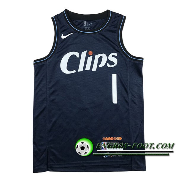 Maillot Los Angeles Clippers (HARDEN #1) 2023/24 Bleu Foncé -02