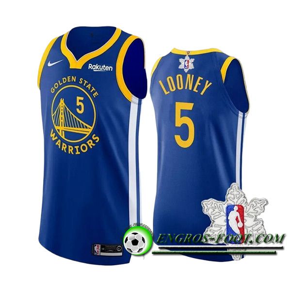 Maillot Golden State Warriors (LOONEY #5) 2023/24 Bleu/Jaune