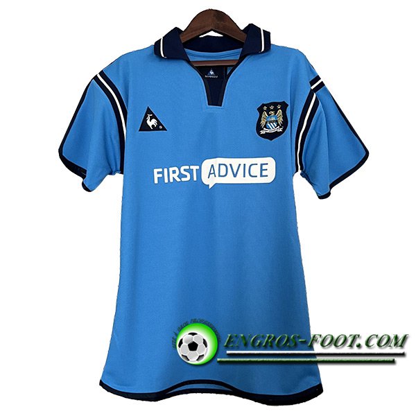 Maillot de Foot Manchester City Retro Domicile 2002/2003