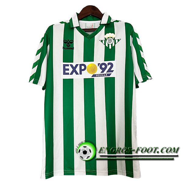 Maillot de Foot Real Betis Retro Domicile 1988/1989