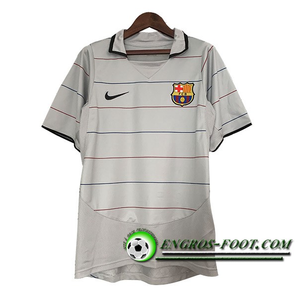 Maillot de Foot FC Barcelone Retro Exterieur 2003/2004