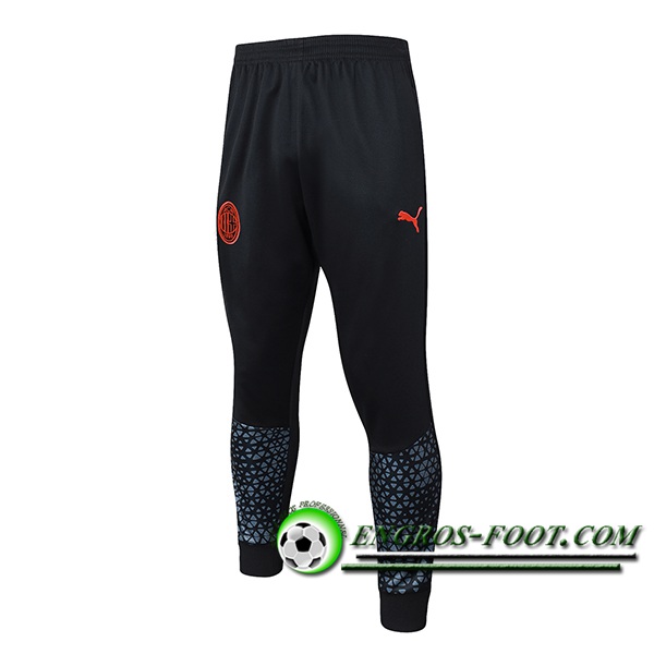 Pantalon Foot Milan AC Noir/Rouge 2023/2024