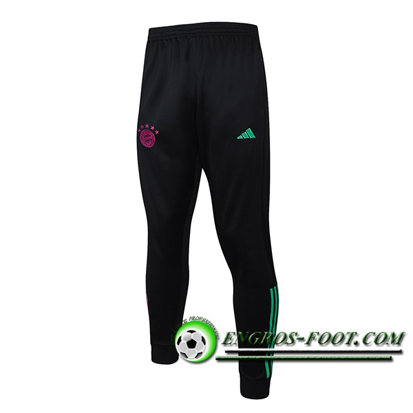 Pantalon Foot Bayern Munich Noir/Pourpre/Vert 2023/2024