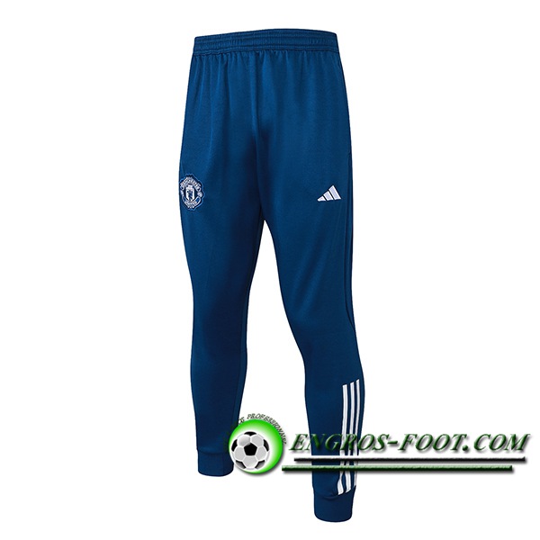 Pantalon Foot Manchester United Bleu 2023/2024