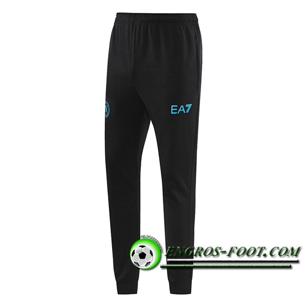 Pantalon Foot SSC Naples Noir/Bleu 2023/2024 2023/2024