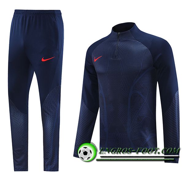 Ensemble Survetement de Foot Nike Bleu Foncé 2023/2024