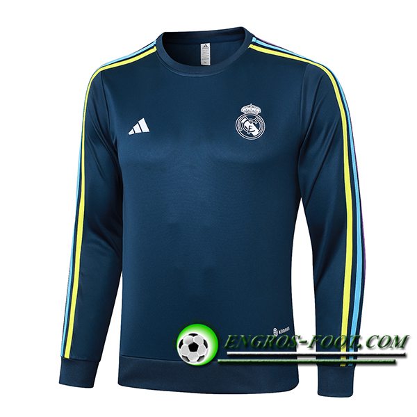 Sweatshirt Training Real Madrid Bleu Foncé 2023/2024