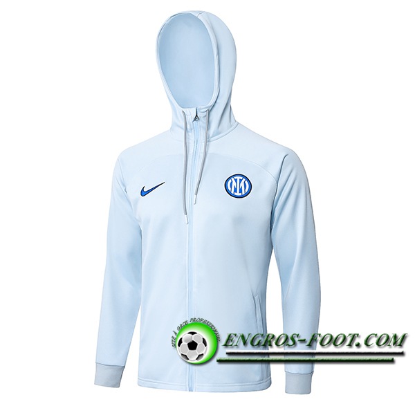 Veste A Capuche Inter Milan Gris 2023/2024