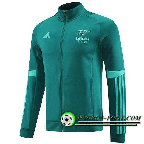 Veste Foot Arsenal Vert 2023/2024 2023/2024