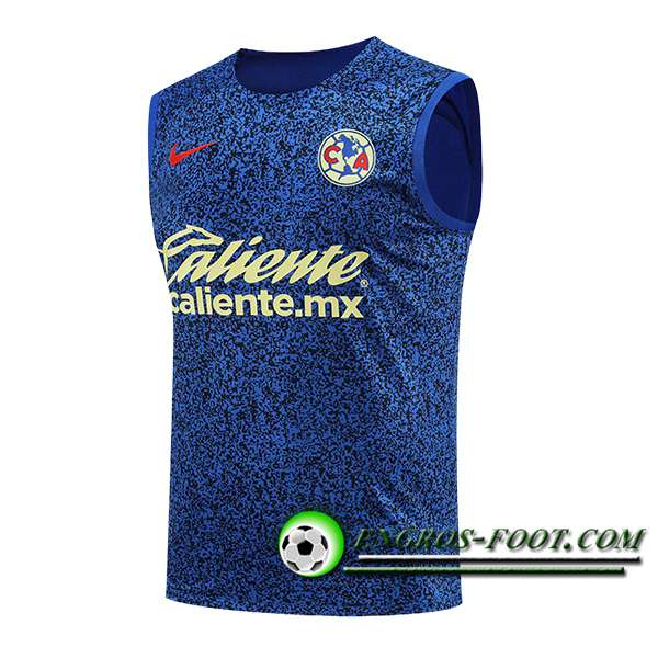 Training Debardeur Club America Bleu/Noir/Vert 2024/2025