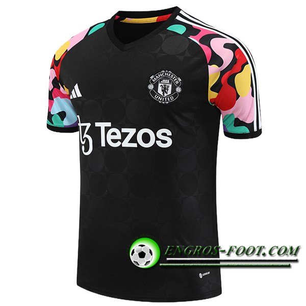 Training T-Shirts Manchester United Noir 2024/2025 -05