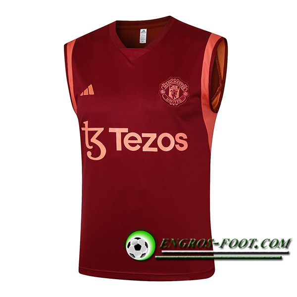 Training Debardeur Manchester United Rouge 2024/2025 -02