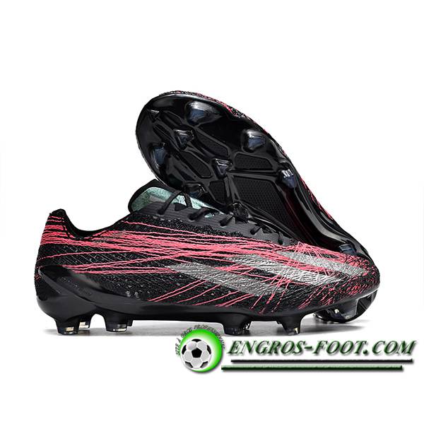 Adidas Chaussures de Foot CRAZYFAST STRUNG+ FG BOOTS Noir/Rose