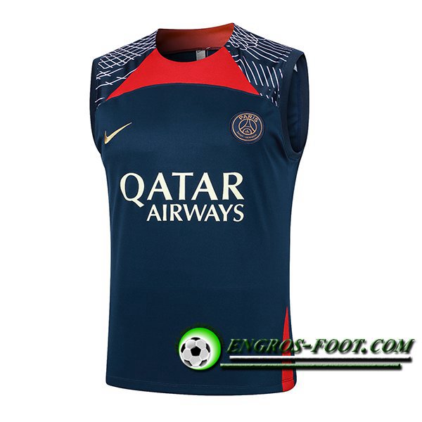 Training Debardeur PSG Bleu Foncé 2024/2025