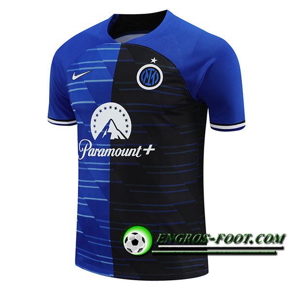 Training T-Shirts Inter Milan Bleu/Noir 2024/2025