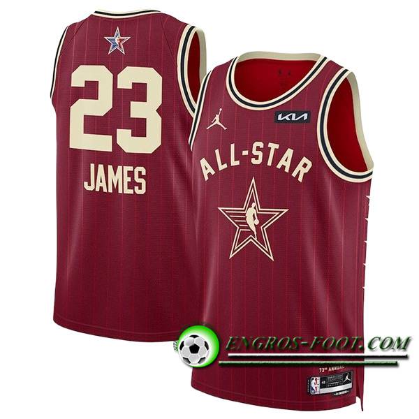 Maillot American All-Star (JAMES #23) 2024/25 Rouge