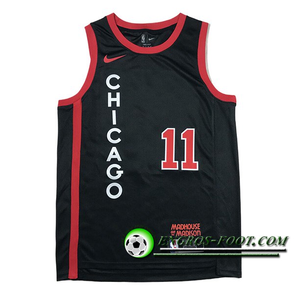 Maillot Chicago Bulls (DEROZAN #11) 2024/25 Noir/Rouge