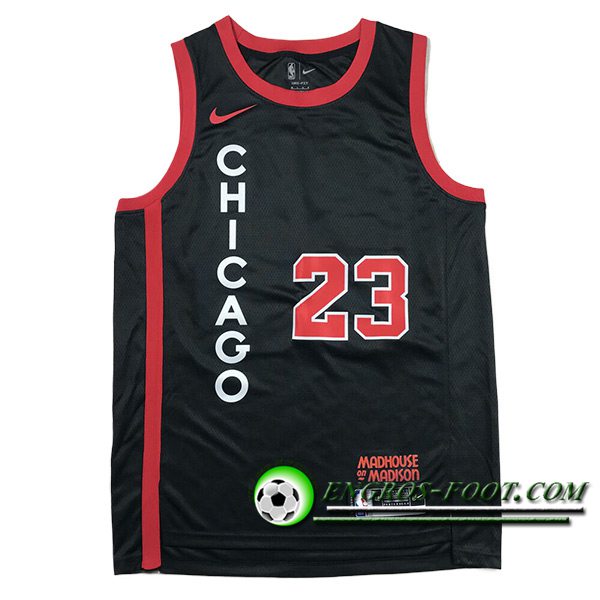 Maillot Chicago Bulls (JORDAN #23) 2024/25 Noir/Rouge