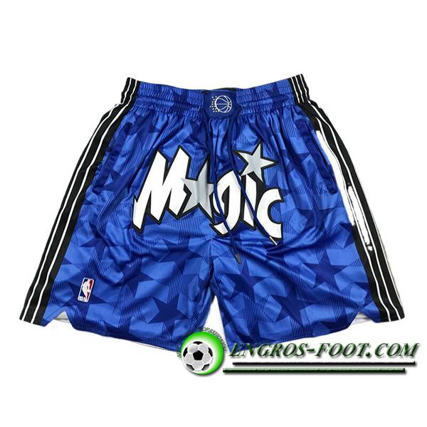 Shorts NBA Orlando Magic 2024/25 Noir/Bleu/Blanc