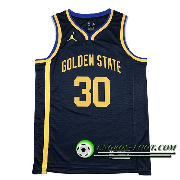 Maillot Golden State Warriors (CURRY #30) 2024/25 Bleu Foncé