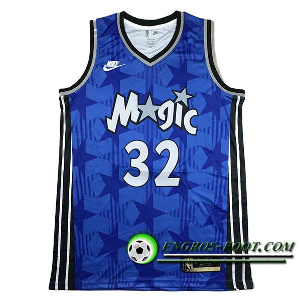 Maillot Orlando Magic (O'NEAL #32) 2024/25 Bleu/Noir/Blanc