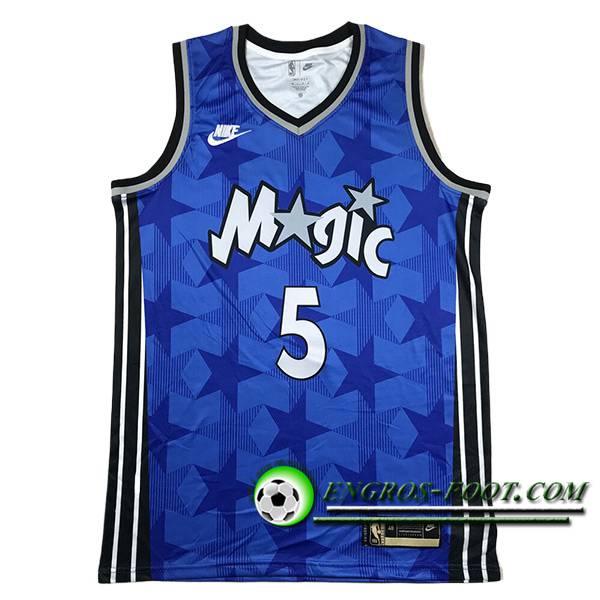 Maillot Orlando Magic (BANCHERO #5) 2024/25 Bleu/Noir/Blanc