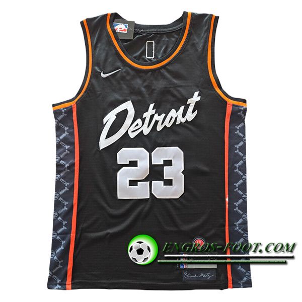 Maillot Detroit Pistons (IVEY #23) 2024/25 Noir