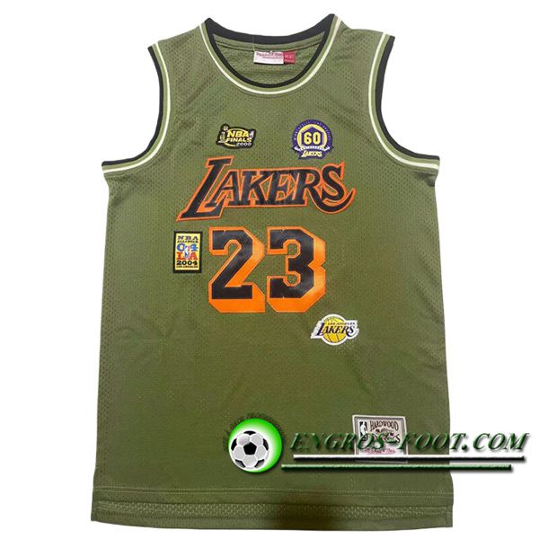 Maillot Los Angeles Lakers (JAMES #23) 2024/25 Vert