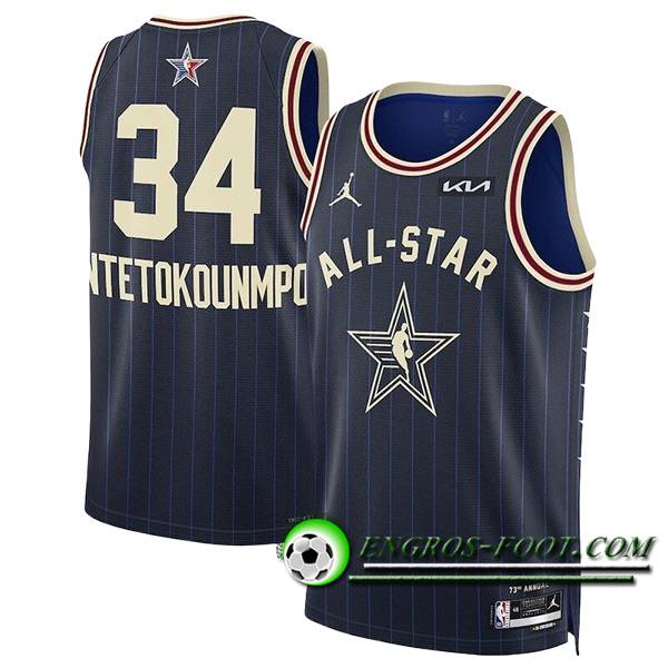 Maillot American All-Star (ANTETOKOUNMPO #34) 2024/25 Bleu