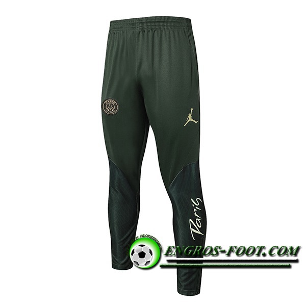 Pantalon Foot Jordan PSG Vert 2024/2025