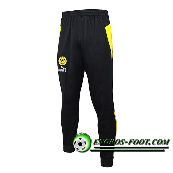 Pantalon Foot Dortmund Noir/Jaune 2024/2025