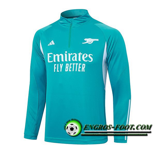 Sweatshirt Training Arsenal Vert/Bleu 2024/2025