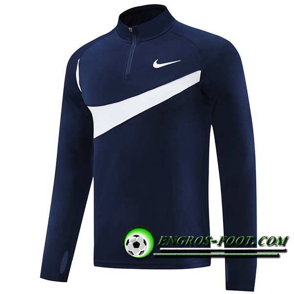 Sweatshirt Training Nike Bleu/Blanc 2024/2025