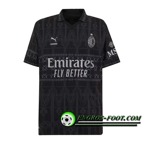 Maillot de Foot Milan AC Fourth Noir 2023/2024