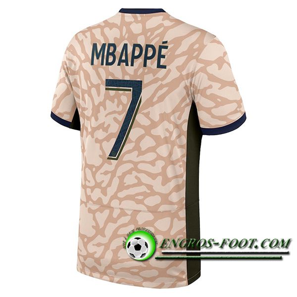 Maillot de Foot PSG (MBAPPÉ #7) 2023/2024 Fourth