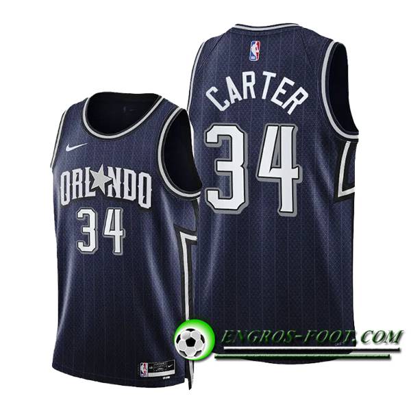 Maillot Orlando Magic (CARTER #34) 2024/25 Noir/Gris