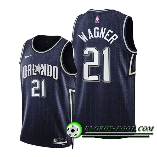 Maillot Orlando Magic (WAGNER #21) 2024/25 Noir/Gris