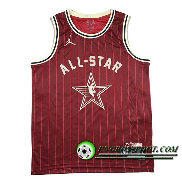 Maillot American All-Star (LILLARO #0) 2024/25 Rouge/Beige