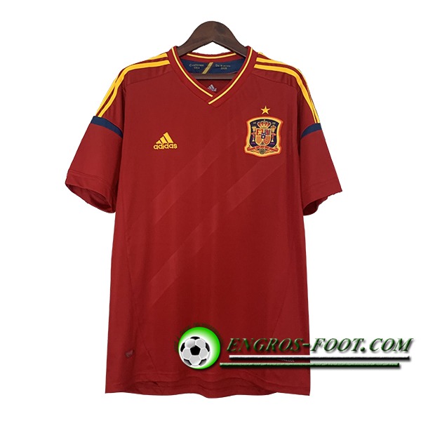 Maillot de Foot Espagne Retro Domicile 2012