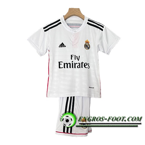 Maillot de Foot Real Madrid Retro Enfant Domicile 2014/2015