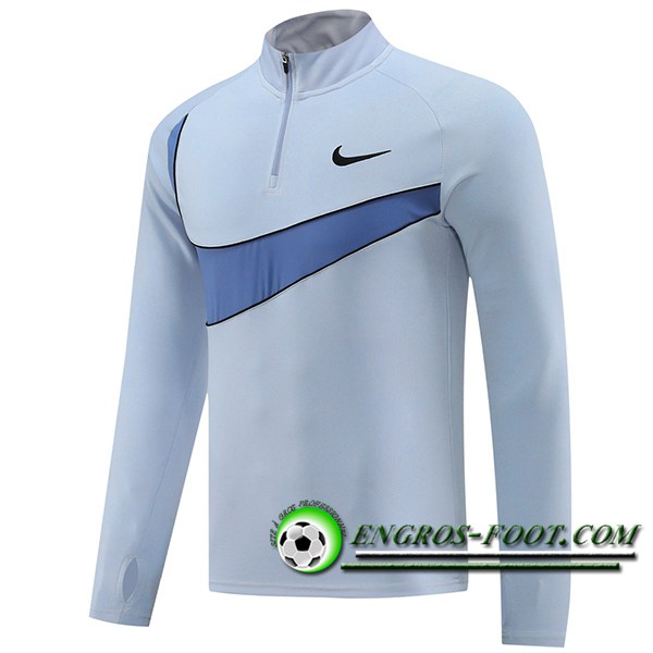 Sweatshirt Training Nike Gris/Bleu 2024/2025