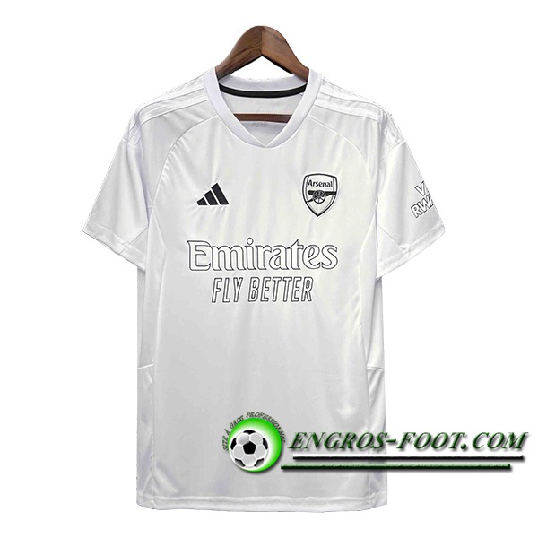 Maillot de Foot Arsenal Blanc 2024/2025