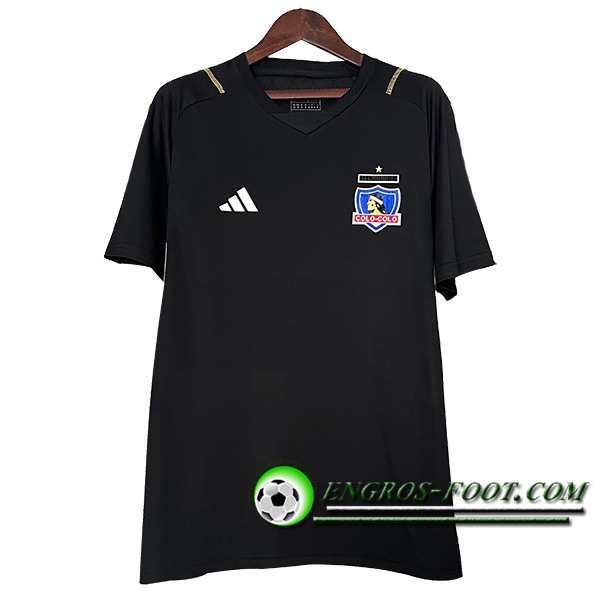 Training T-Shirts Colo-Colo Noir 2024/2025