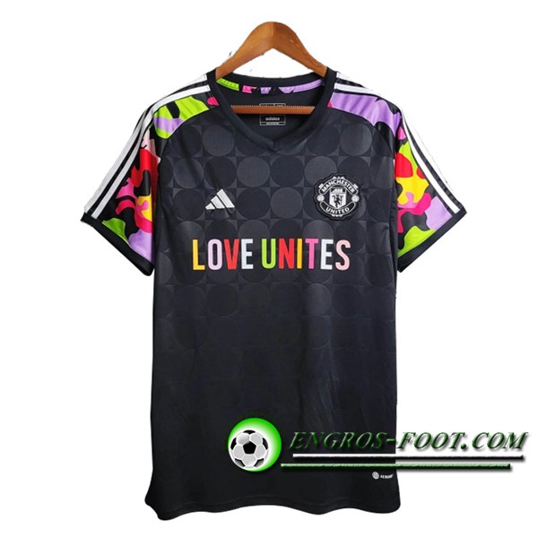 Training T-Shirts Manchester United Noir 2024/2025 -06