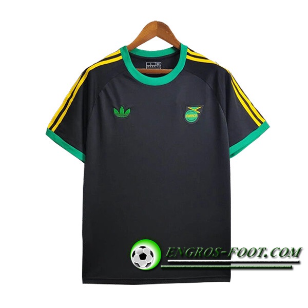 Training T-Shirts Jamaica Noir/Jaune/Vert 2024/2025